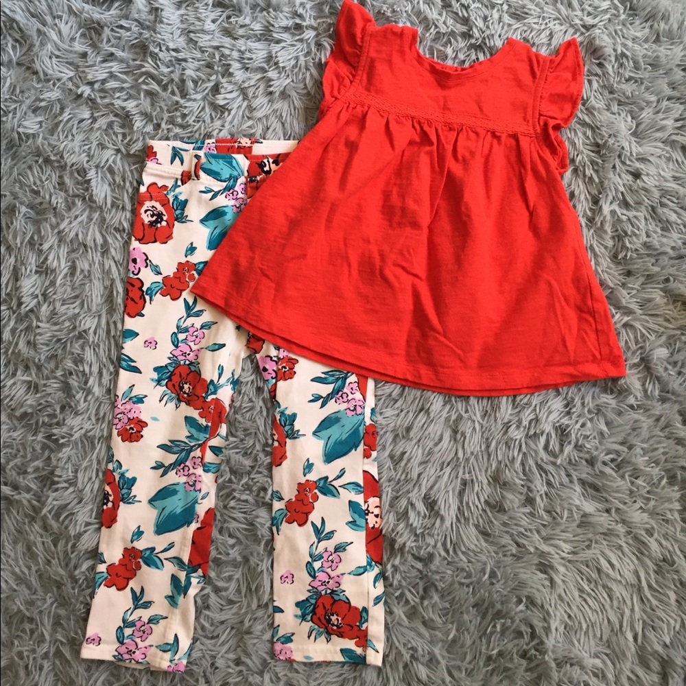 BabyGAP toddler girl set